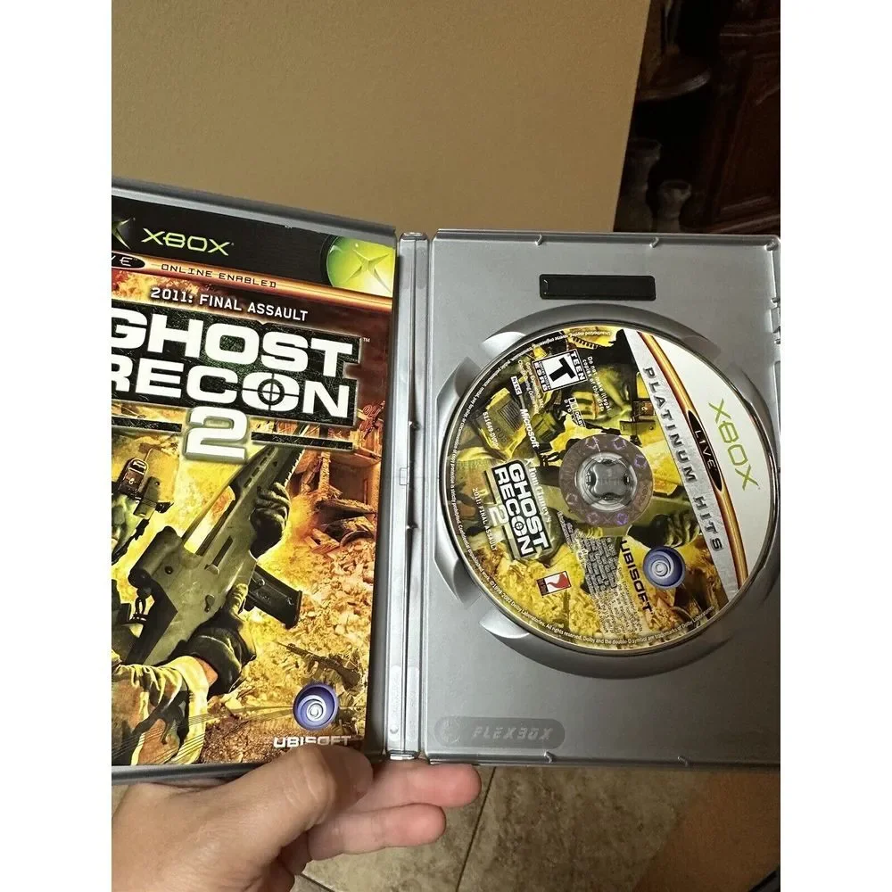 Xbox Tom Clancy's Ghost‎ Recon 2 Video Game (Microsoft Xbox, 2004)
